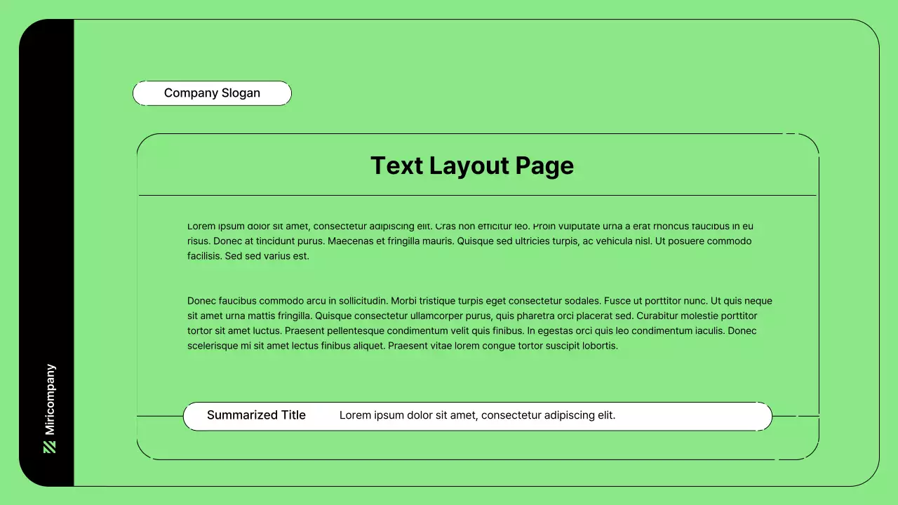 Business illustration with simple lines and green color