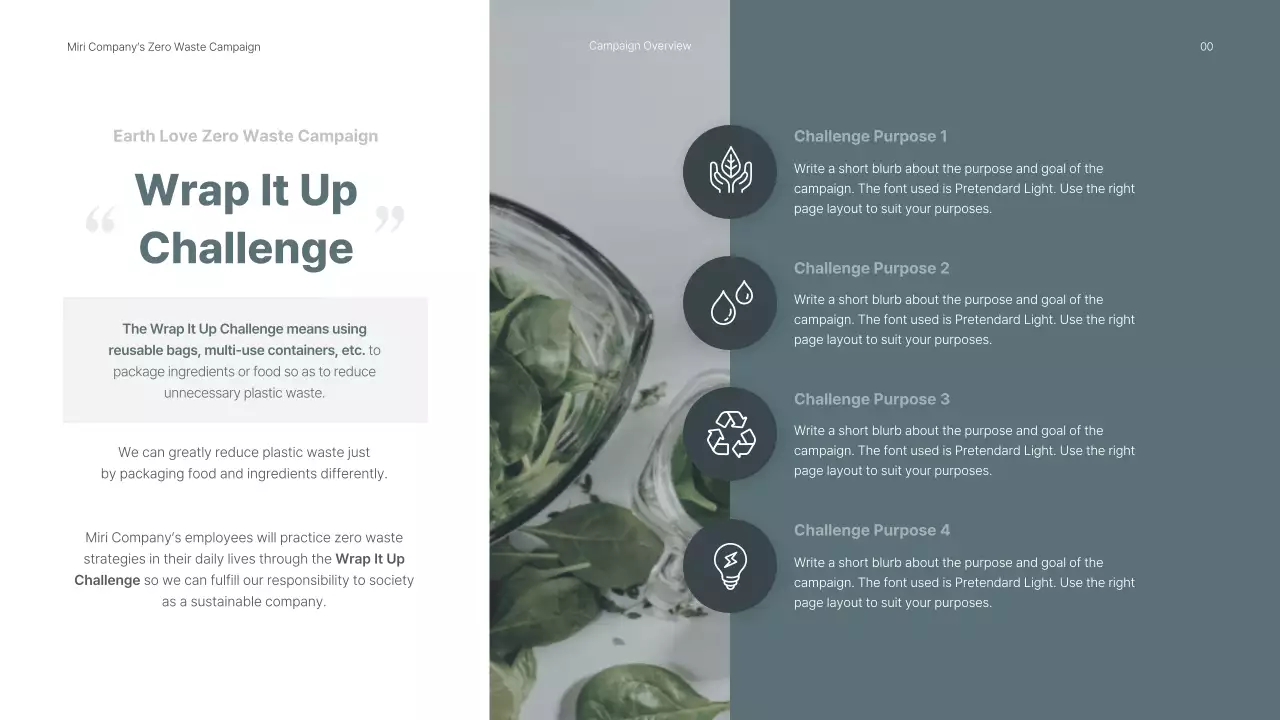 Grey Modern Sustainability Plan Presentation