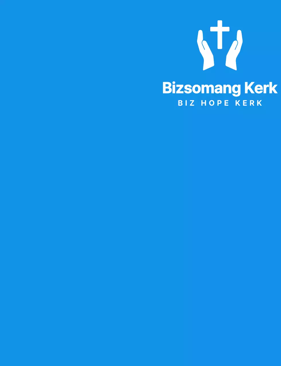 Eenvoudig, schoon logo stijl kerk winter retraite team t-shirt in blauw en wit