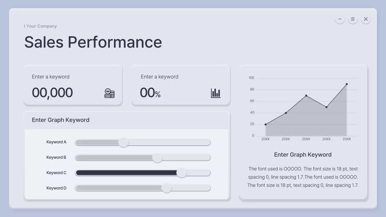Presentasi Bisnis Minimal Abu-abu