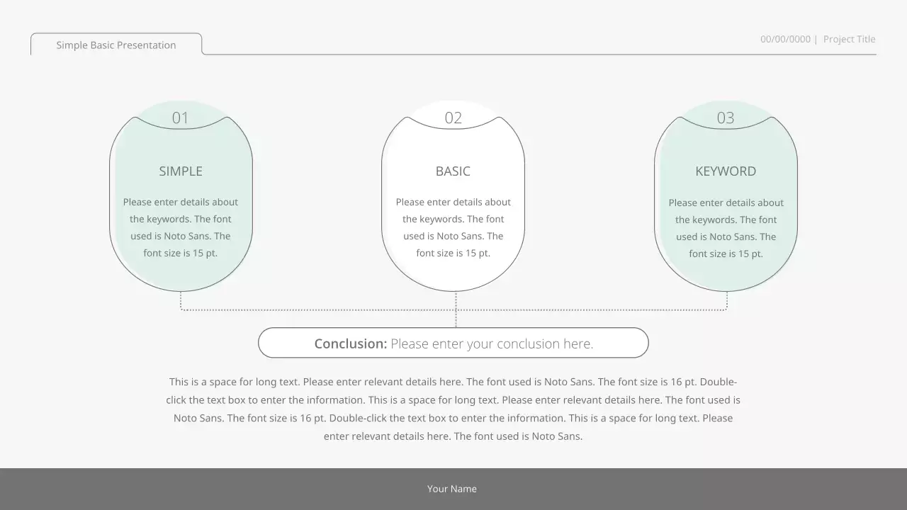 Pastel Minimalist Template Guide Presentation