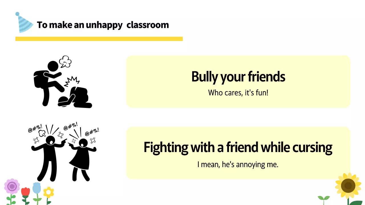 Red Playful Classroom Guide Presentation