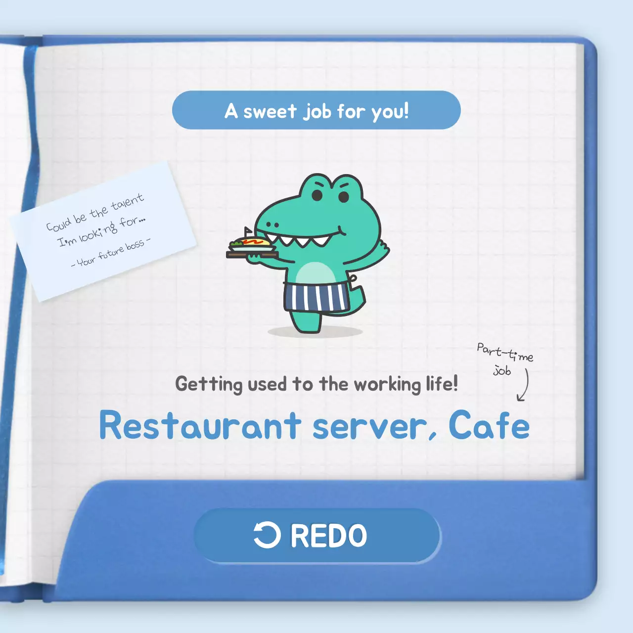 Mint Trendy Job Invitation Instagram Carousel