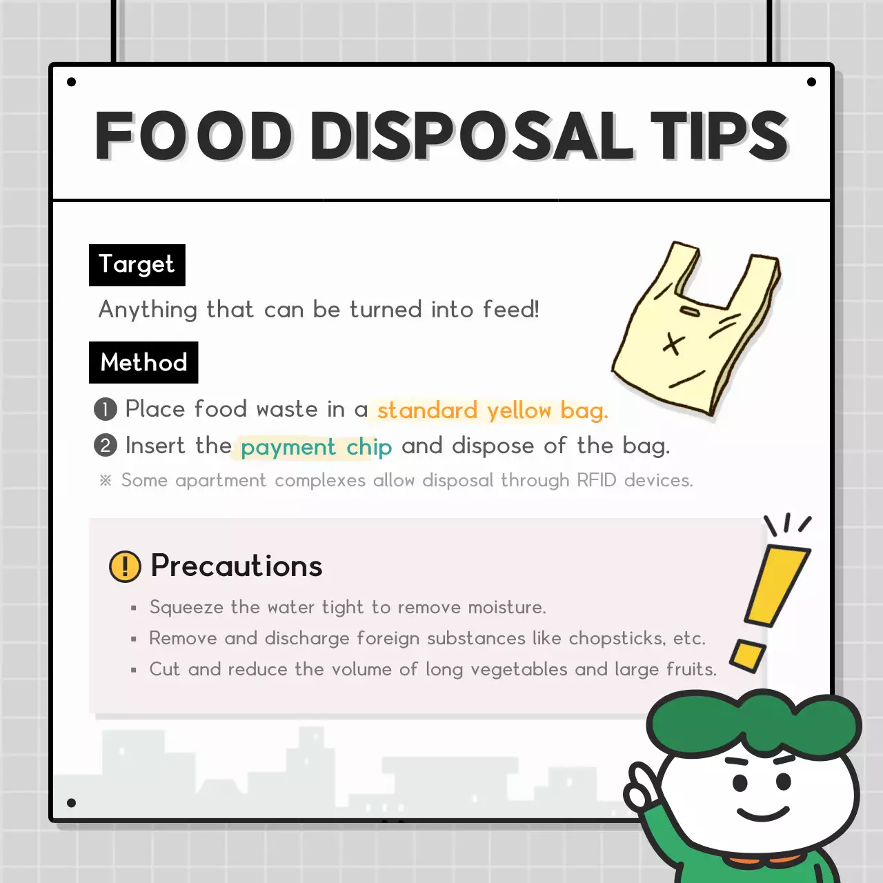 Green Simple Waste Guide Instagram Carousel