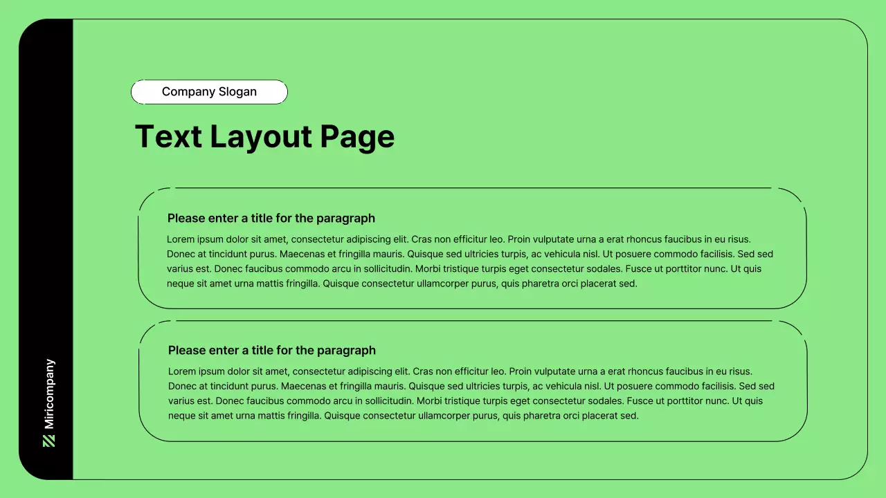 Business illustration with simple lines and green color