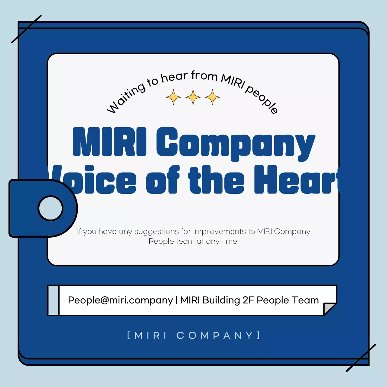 Blue Modern Welfare Announcement Instagram Carousel