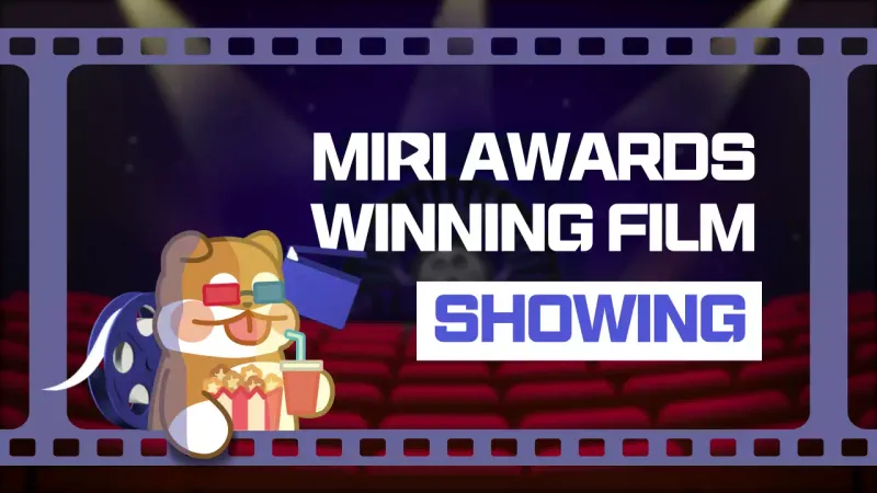 Purple Retro Film Promotion YouTube Thumbnail