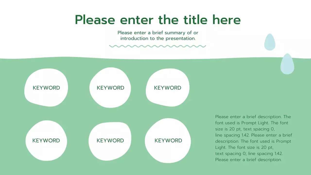 Crisp, green, rounded psychology presentations