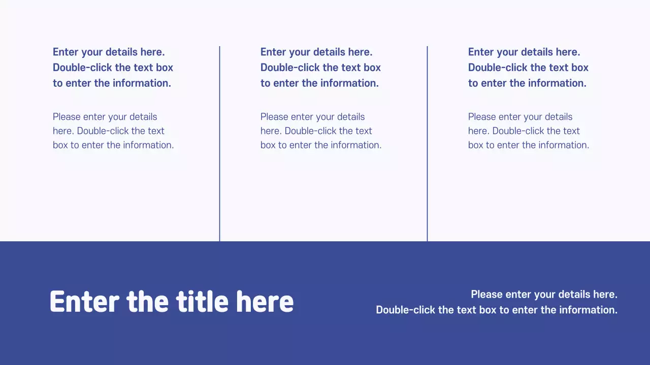 Blue Simple Guide Presentation