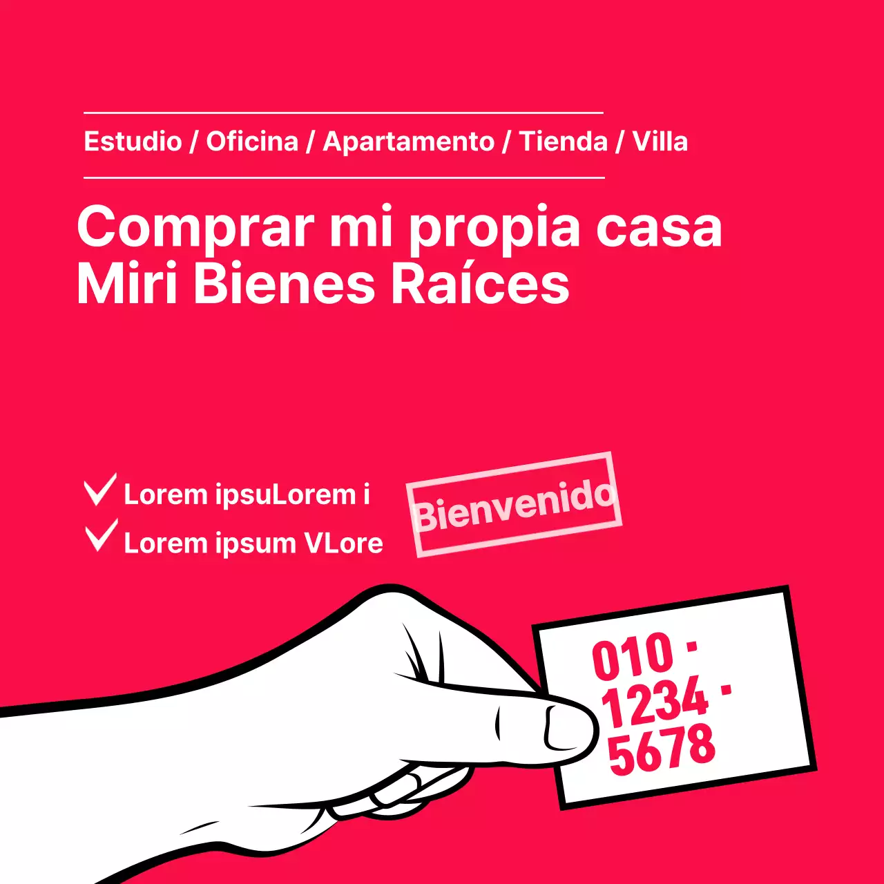 La casa en la que vives