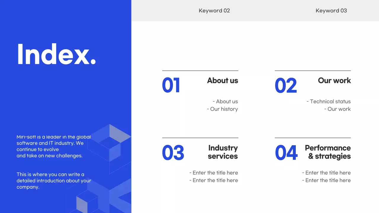 Giới thiệu công ty Blue it (thuyết trình)