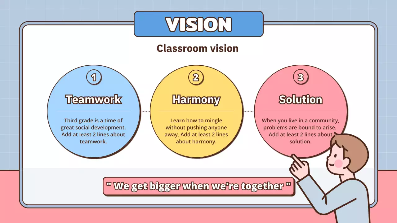 Pink Simple School Guide Presentation