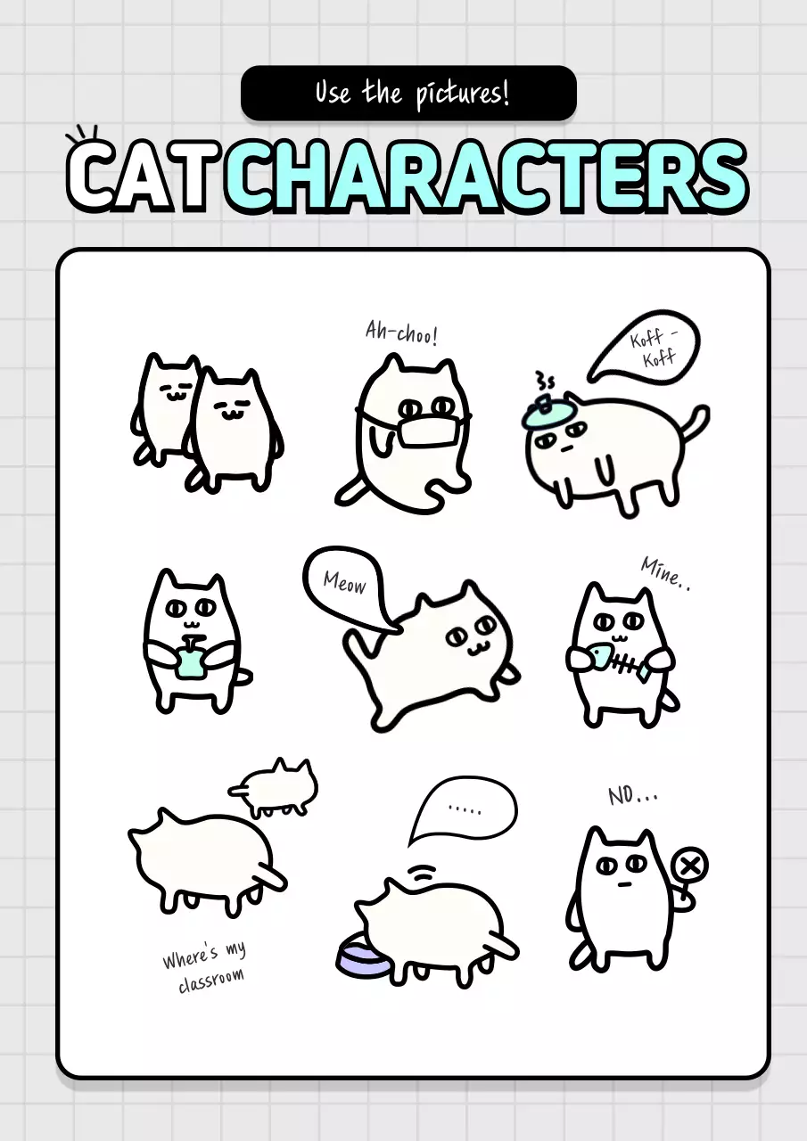 Yellow Minimal Classroom Guidelines Poster