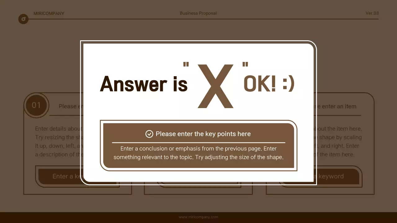 Brown Minimal Business Guide Presentation