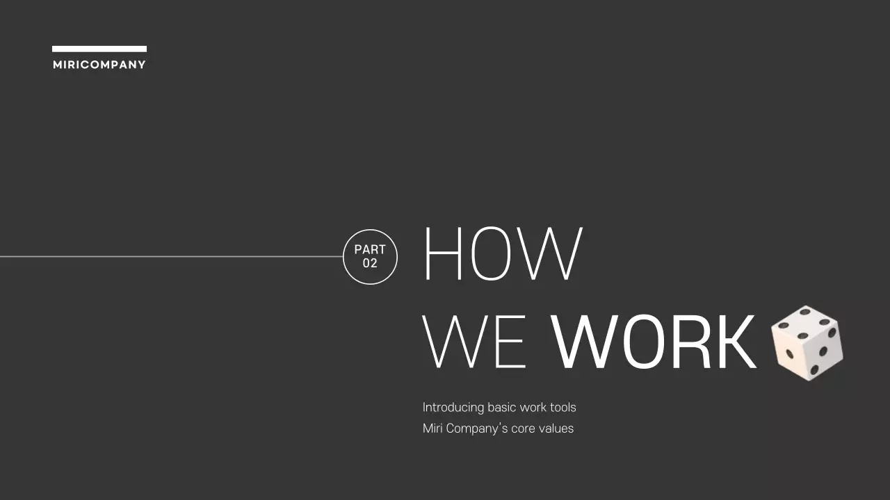 Monotone Simple 3D Graphics Corporate New Hires Company Life Guide