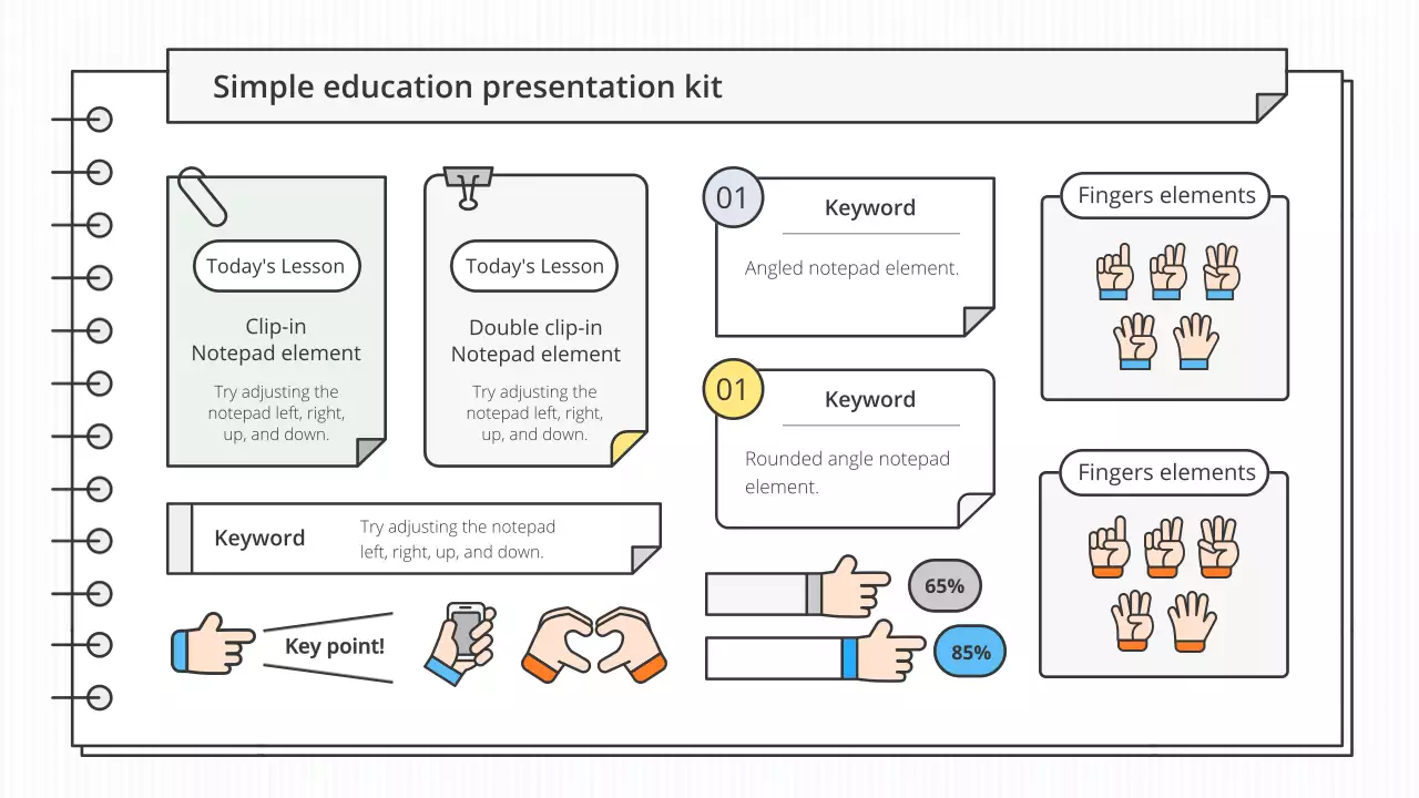 Grey Simple Education Guide Presentation