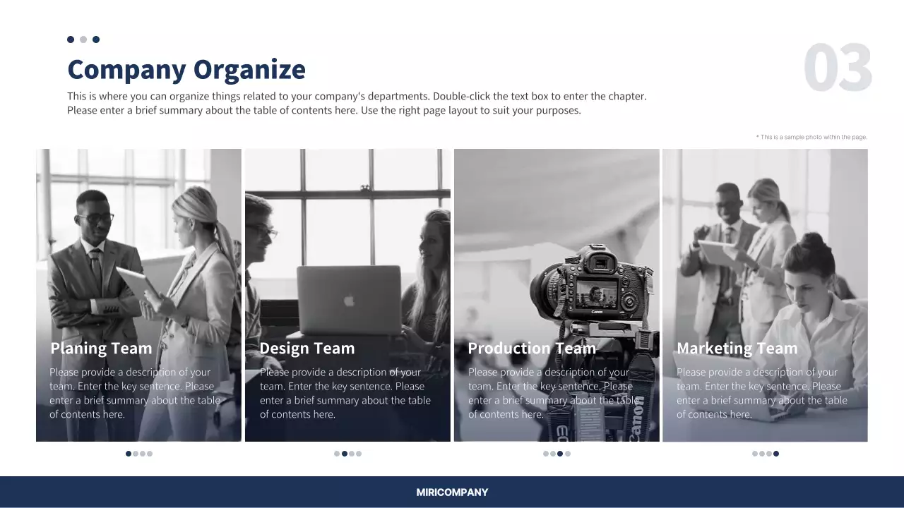 Blue Simple Business Plan Document Presentation