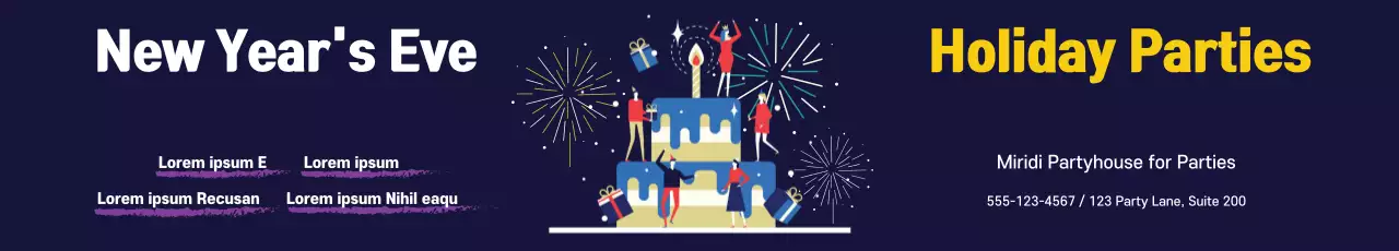 Faixa de promoção de feriado festivo da Marinha