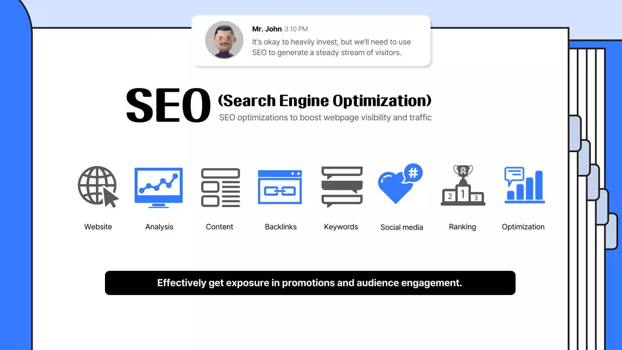 Blue Professional Marketing Guide Presentation