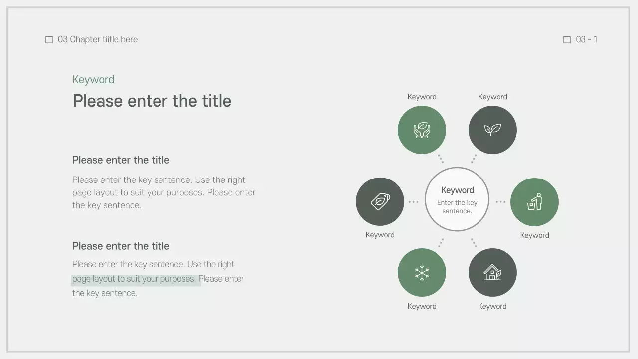 Green Minimal Nature Presentation