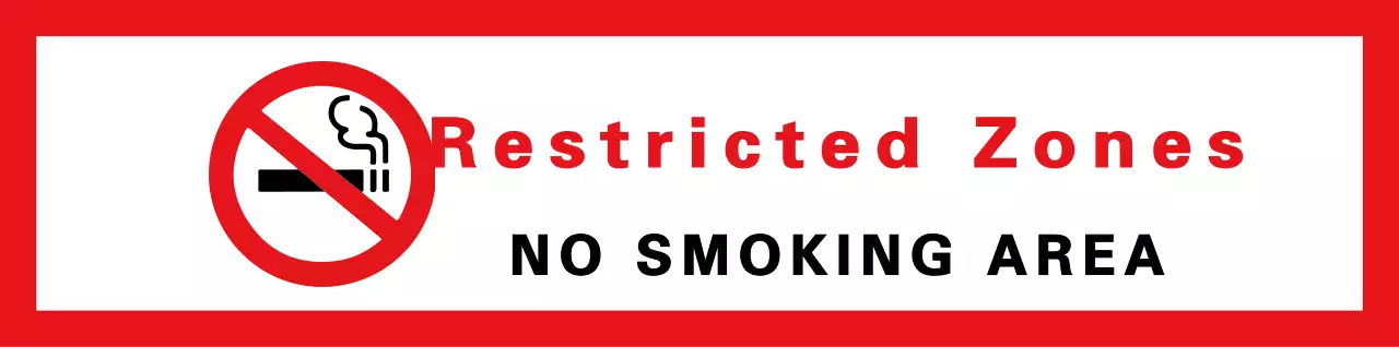 Simple, basic text alignment layout style in red and black