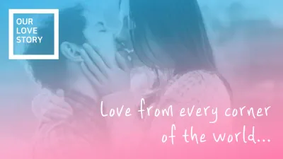 Pink Aesthetic Love Storybook YouTube Thumbnail