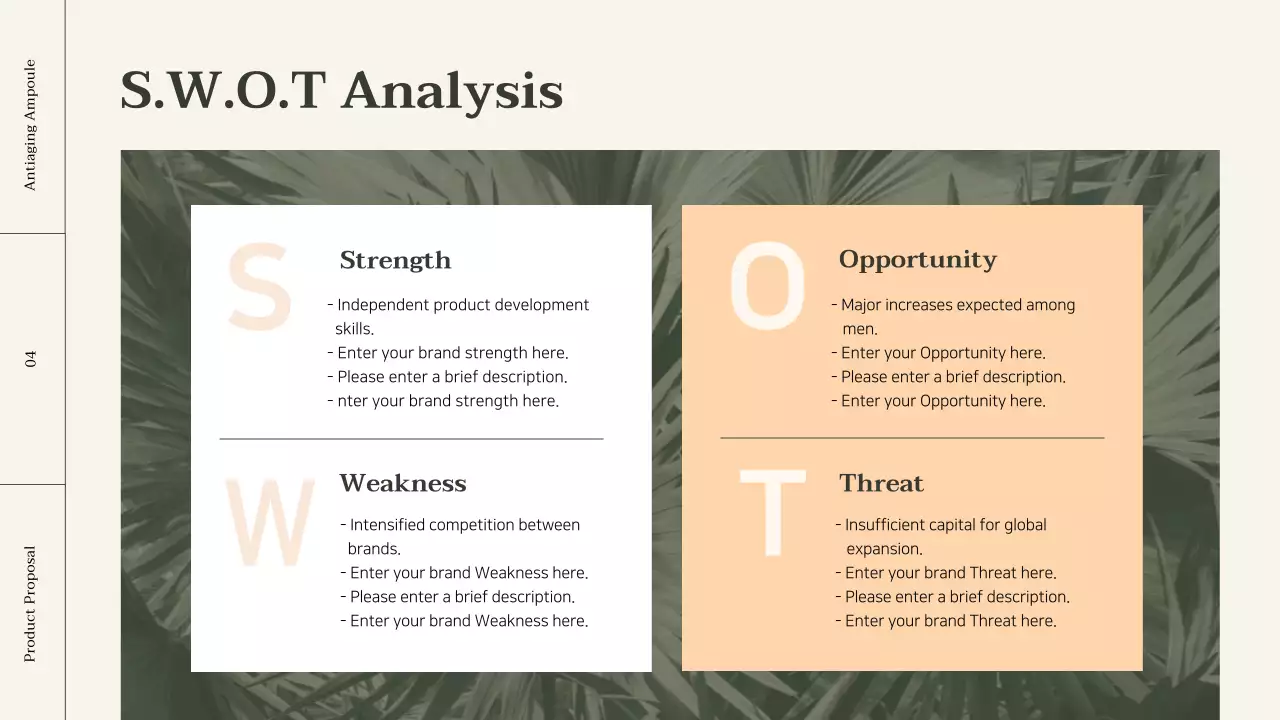Green Minimal Product Proposal Presentation