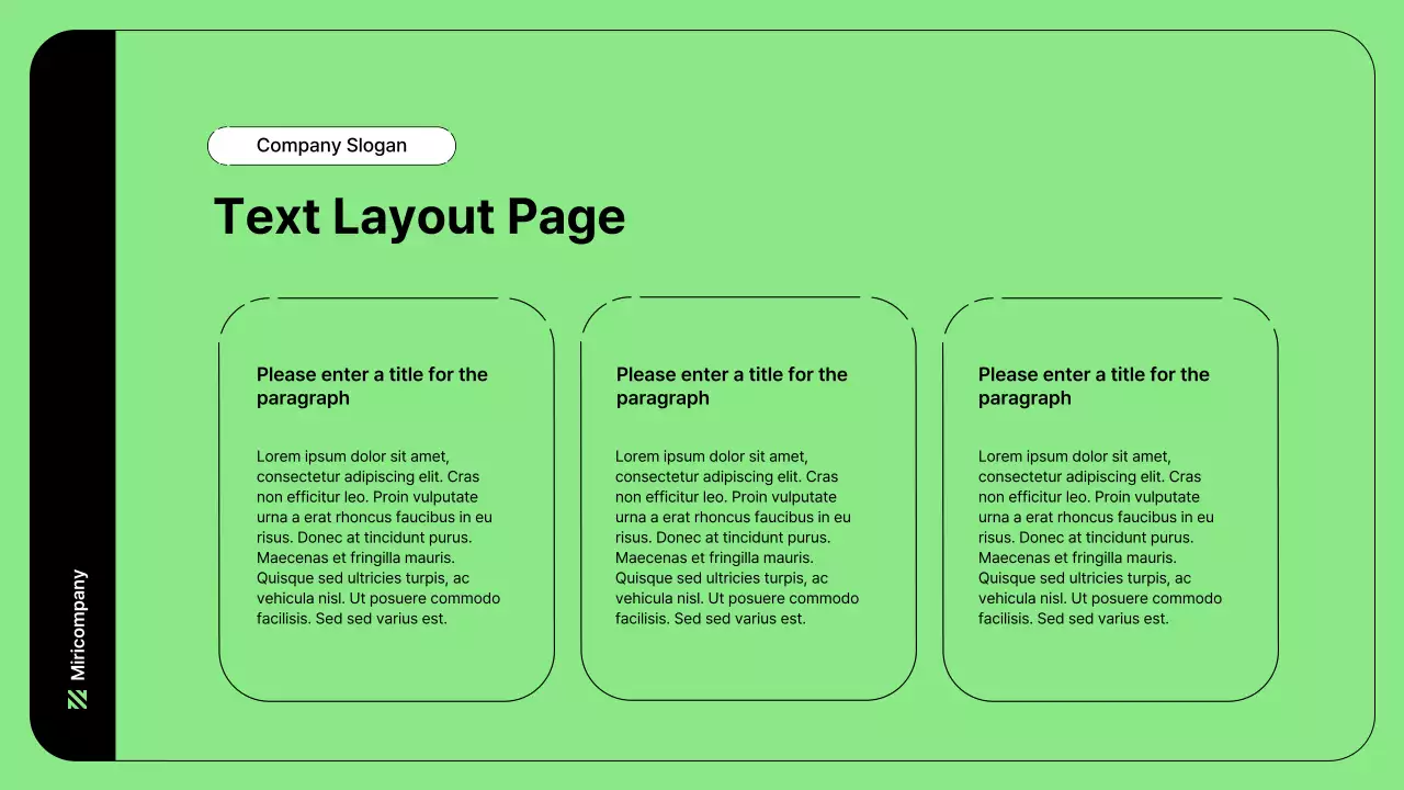 Business illustration with simple lines and green color