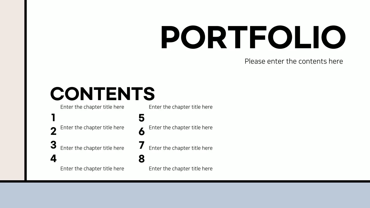 White Modern Portfolio Presentation