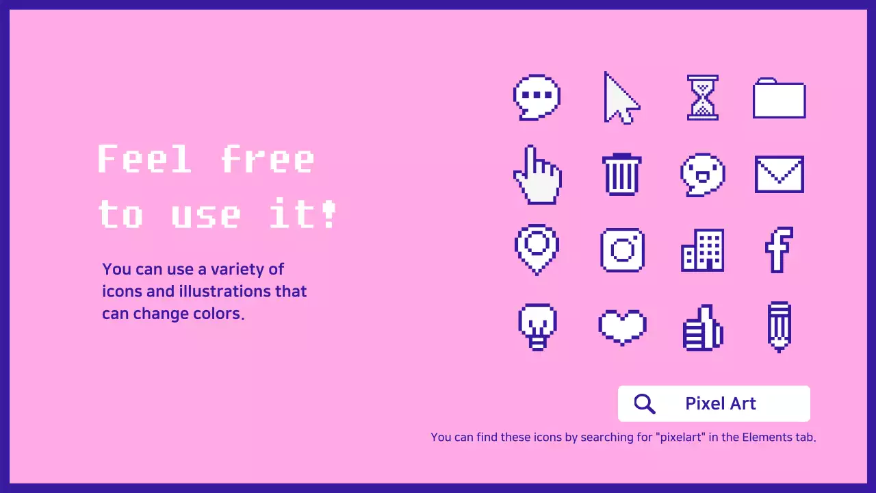 Blue Retro Internet Presentation