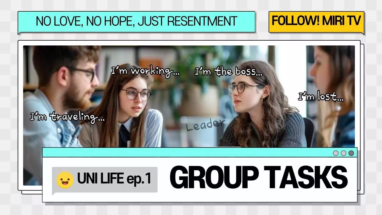 Blue Trendy University Guide YouTube Thumbnail