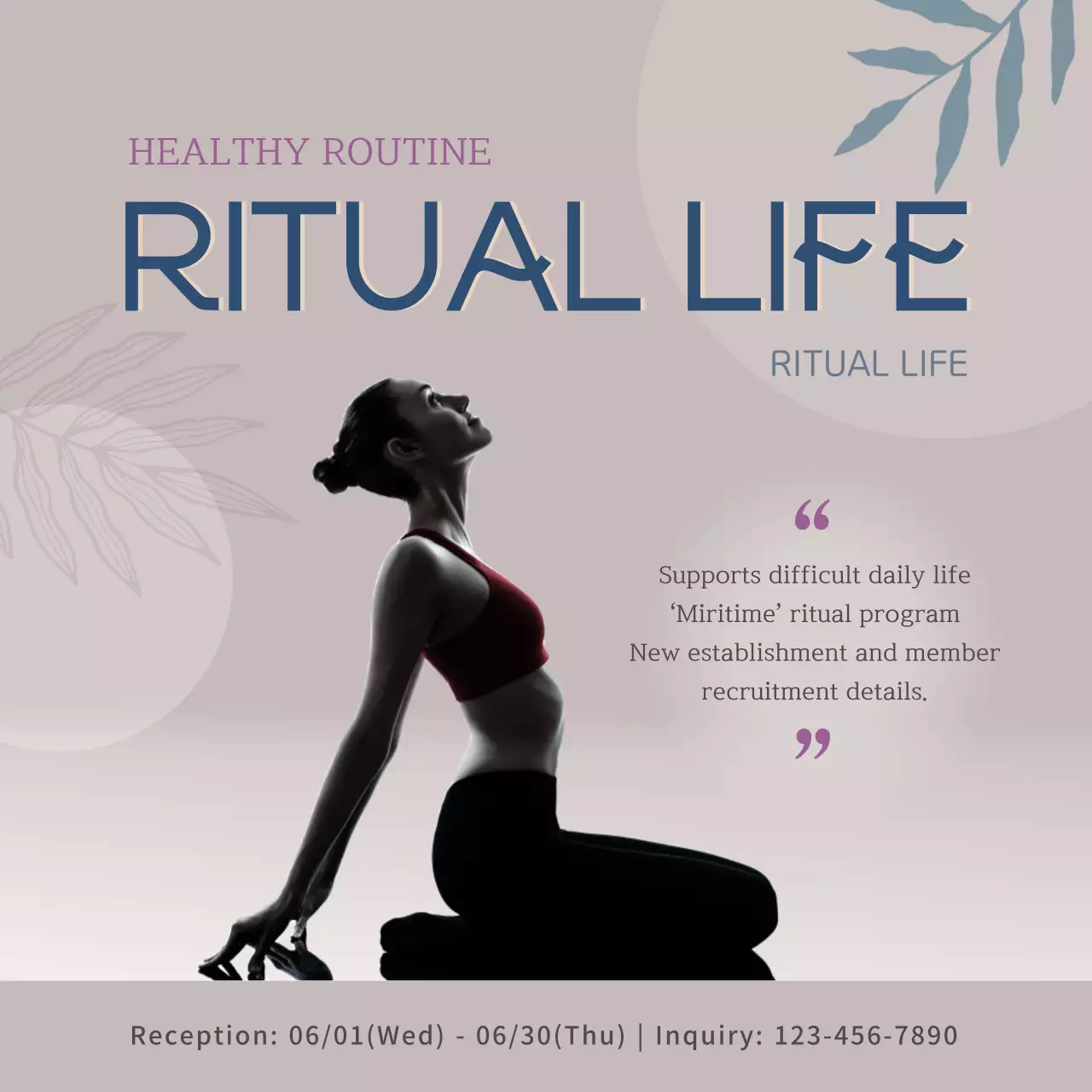 Purple Image Social Media