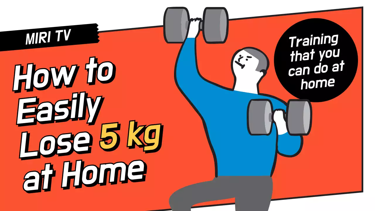 Orange Modern Fitness Guide YouTube Thumbnail