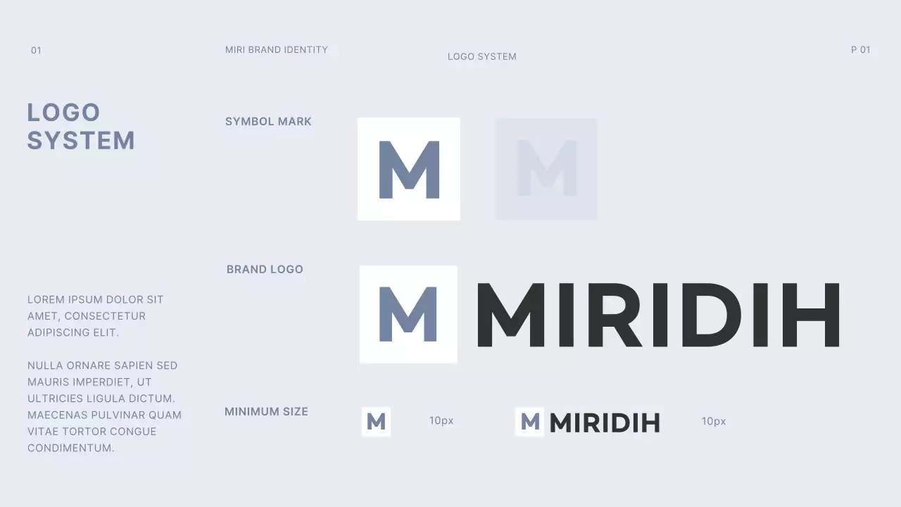 darkgray light blue gridconcept simple brandguideline