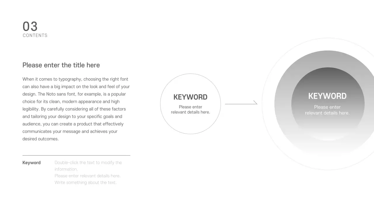 Simple presentations