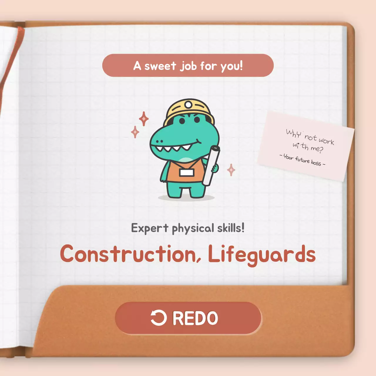 Mint Trendy Job Invitation Instagram Carousel