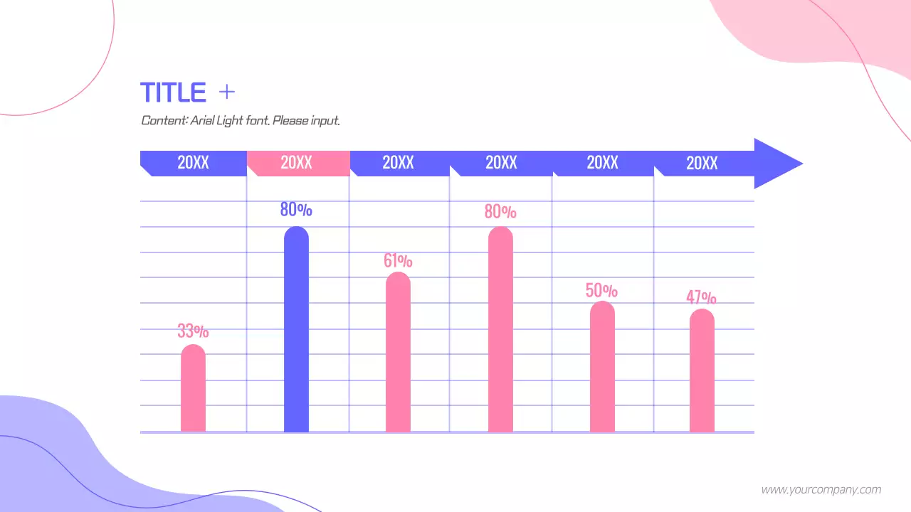 Pink Modern Data Report Infographic