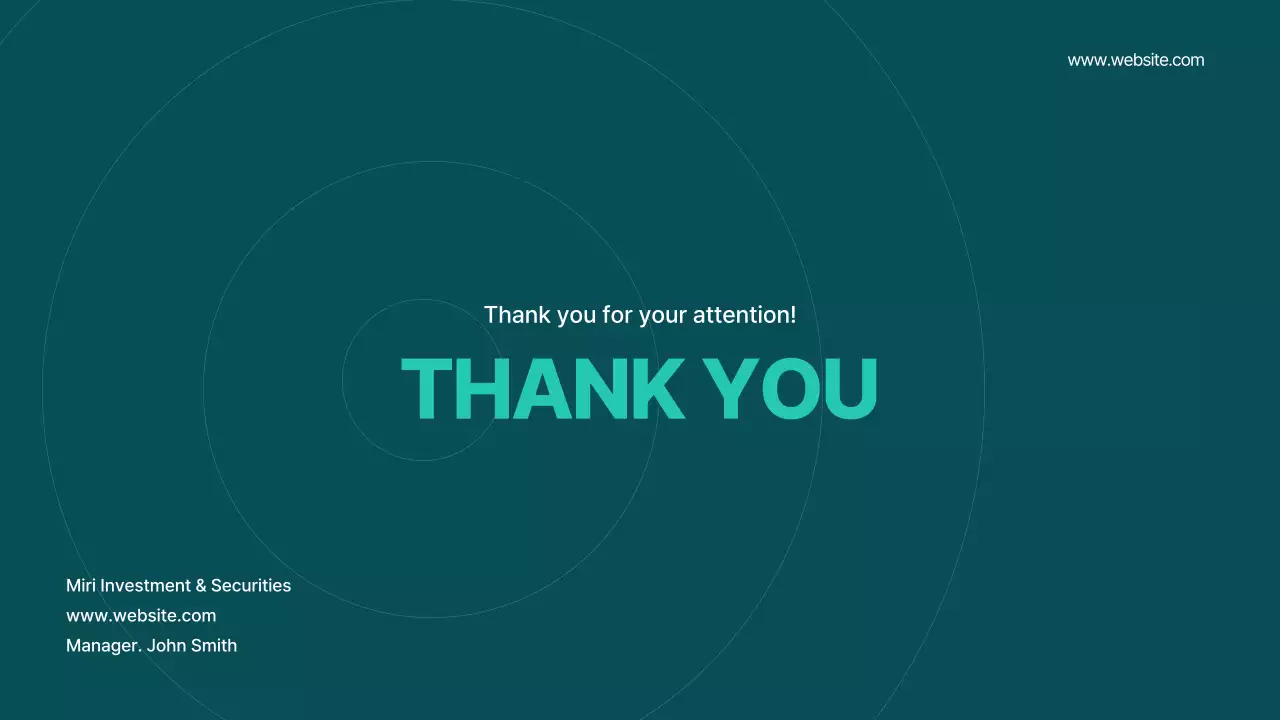 Teal Modern Business Presentation