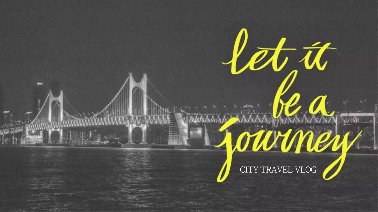 Black Modern Travel Vlog YouTube Thumbnail