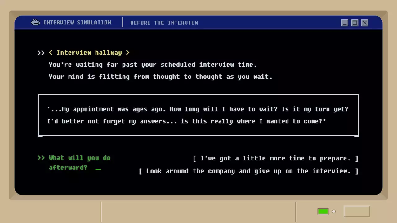 Presentasi Panduan Wawancara Black Retro