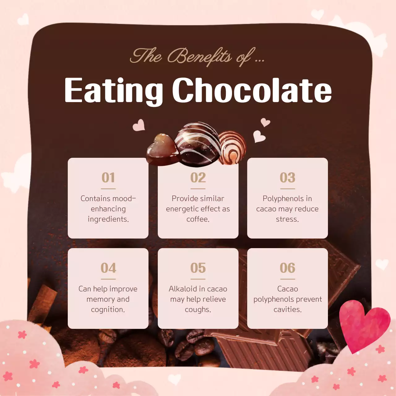 Valentine's Day theme with pink tone cute and warm hand drawing concept