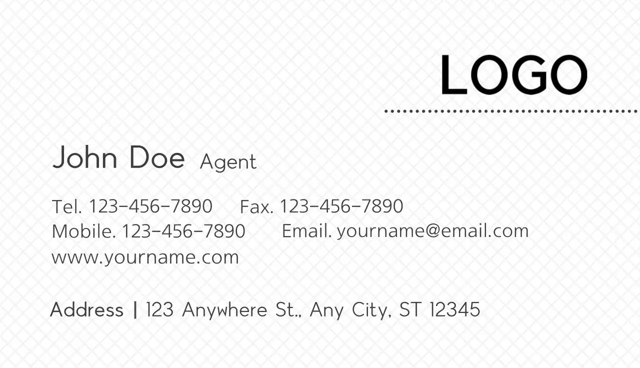 Securities business cards