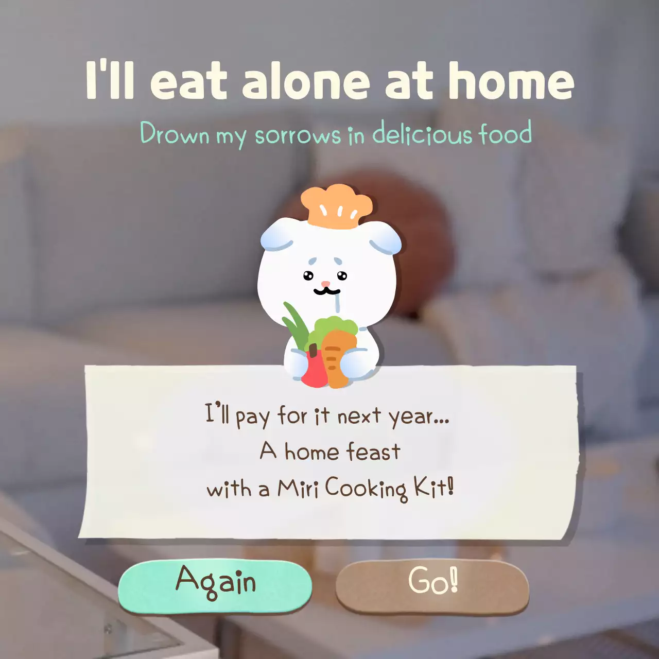 Vacation type psychology test with a cute blue pool concept