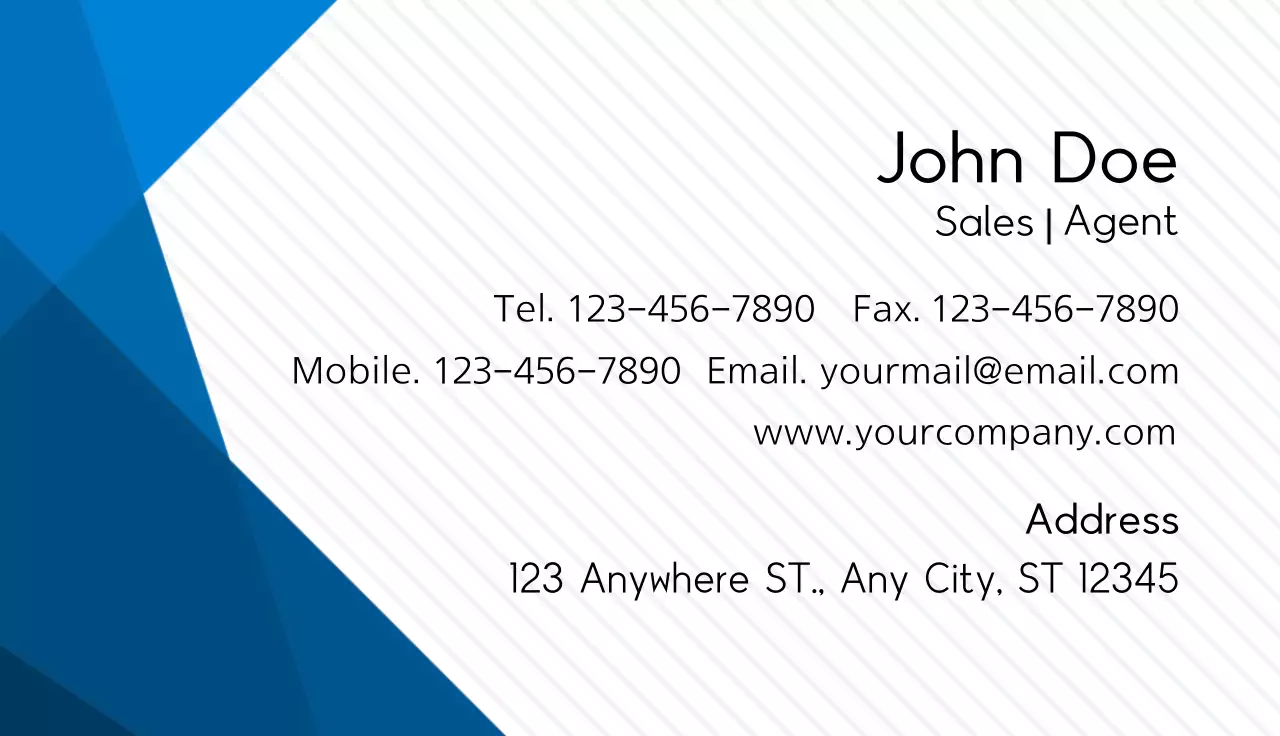 Crystal Business Card