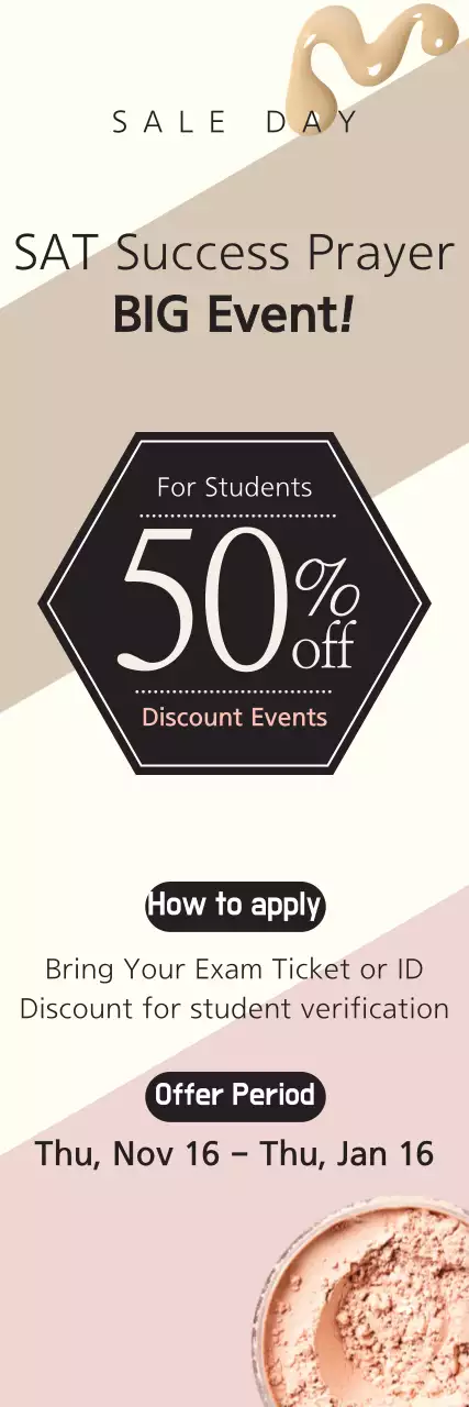 Banner de promoção de venda moderno bege