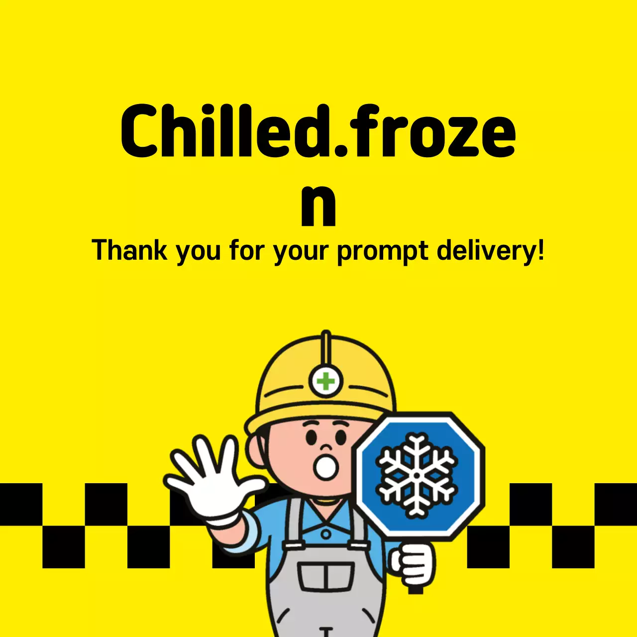 Frozen Food Stickers