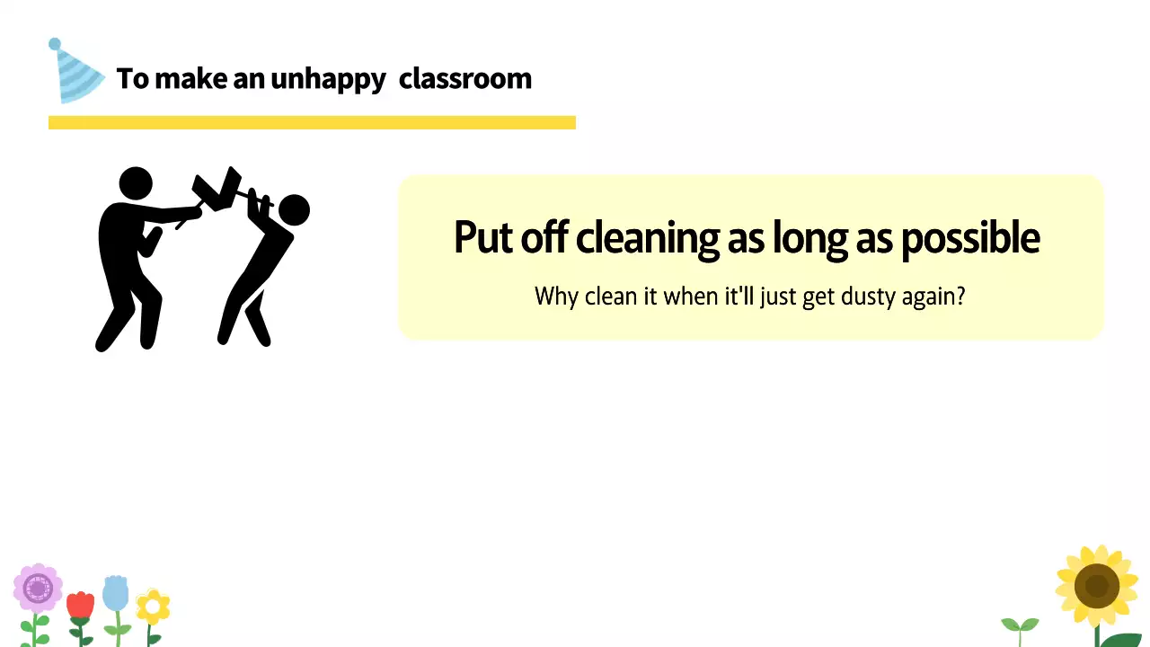 Red Playful Classroom Guide Presentation