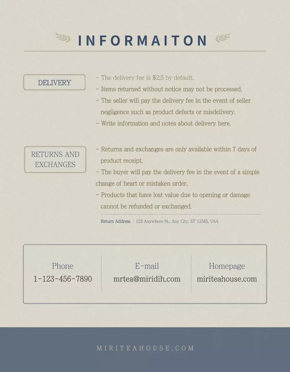 Trang chi tiết về trà pha trộn