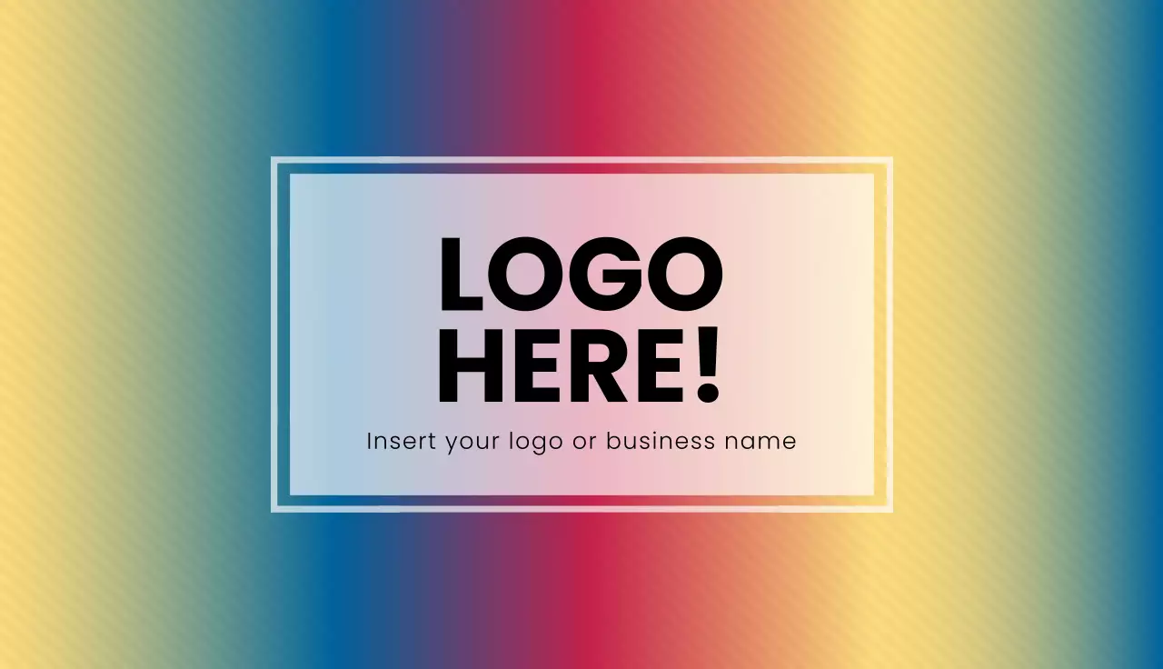 Corporate business cards