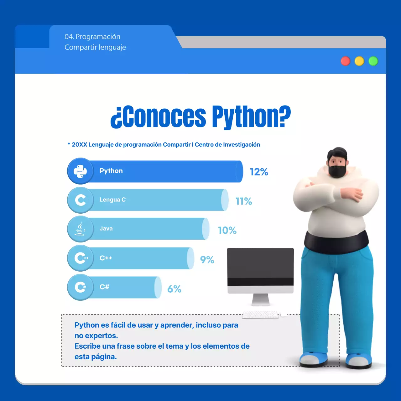 Resaltar imágenes 3D en azul Introducción al lenguaje de programación